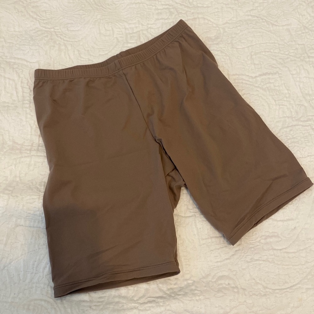 Skims Umber Biker Shorts